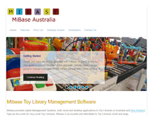 Tablet Screenshot of mibase.com.au